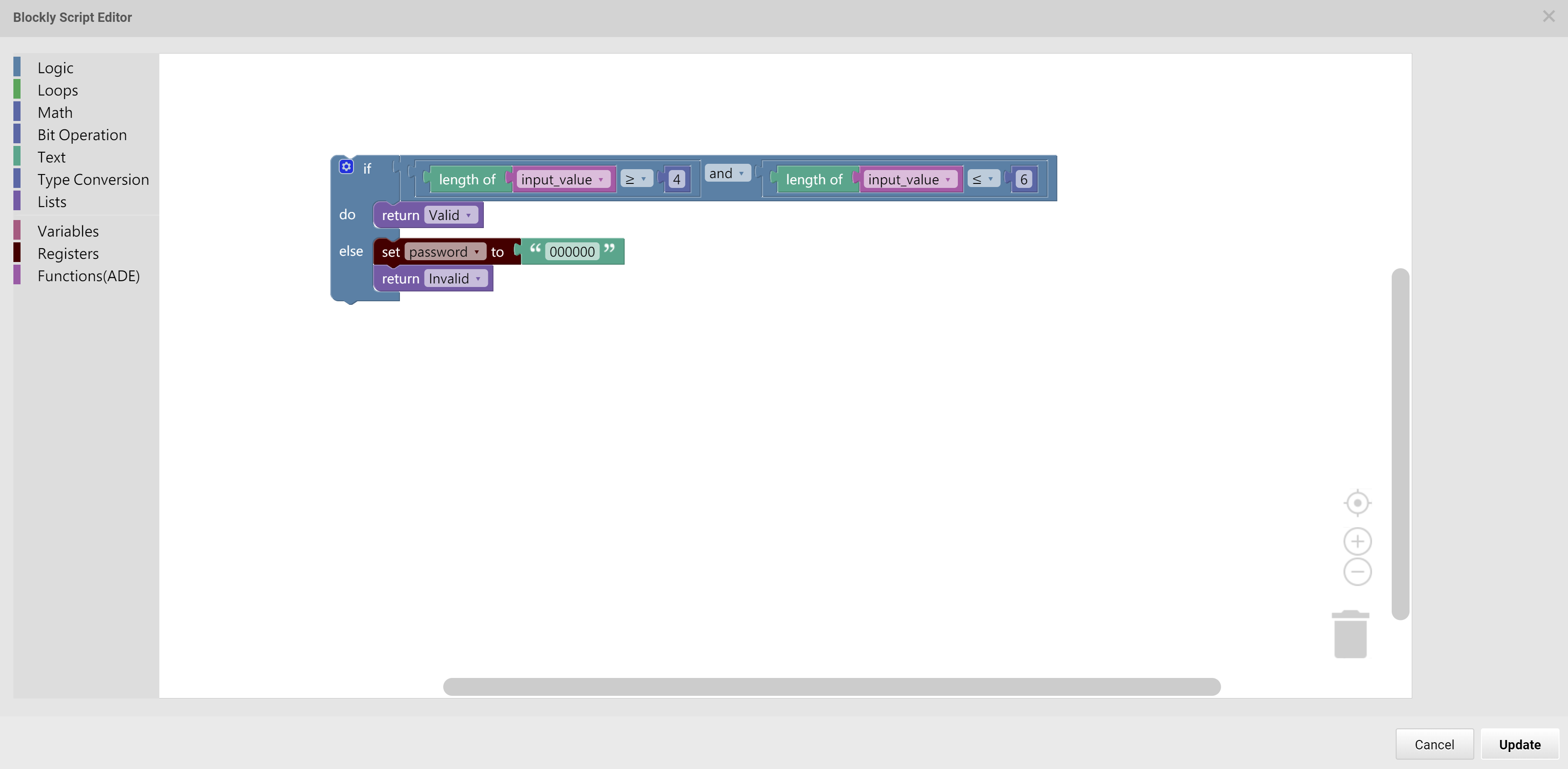 Figure 2-22 Validation