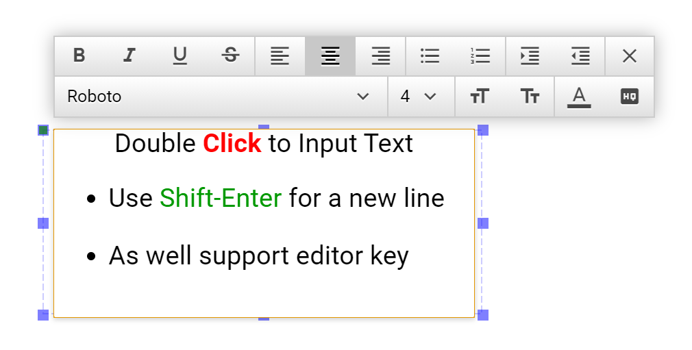 圖5-11 Rich Text Editor