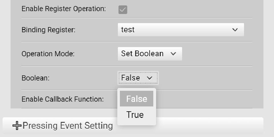 圖5-24 Set Boolean