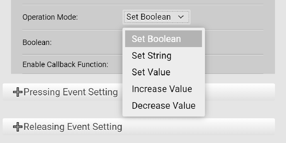 圖5-23 暫存器操作選擇器