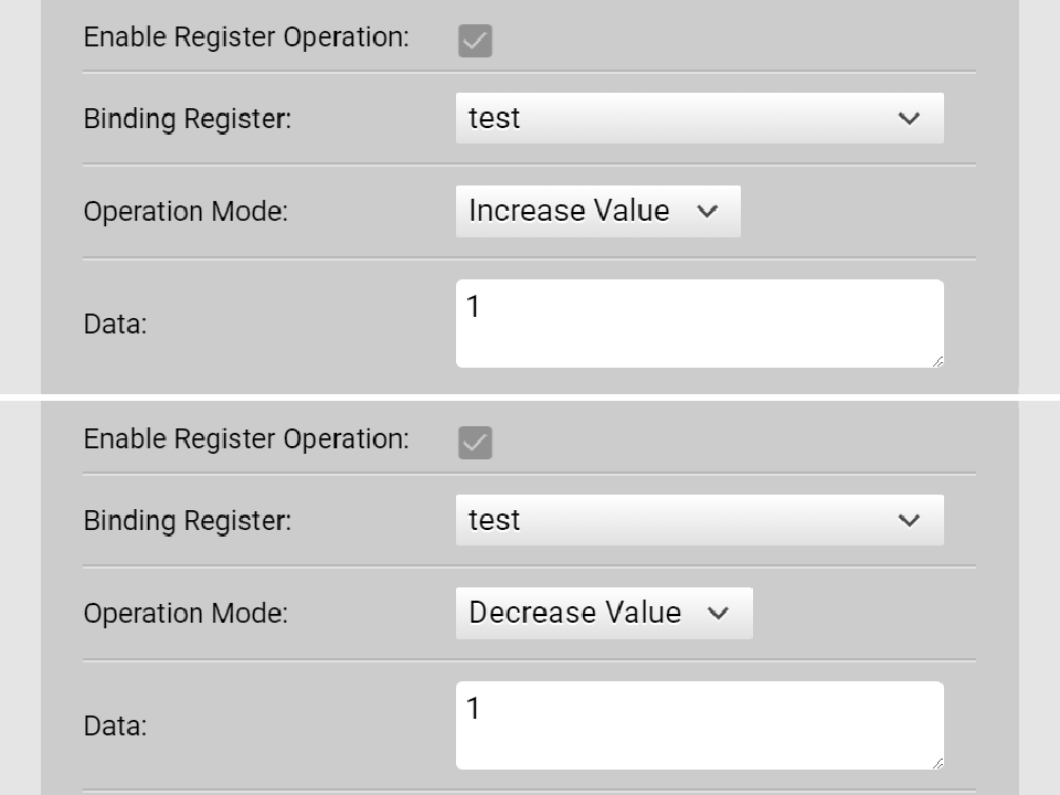 圖5-27 Increase/Decrease Value