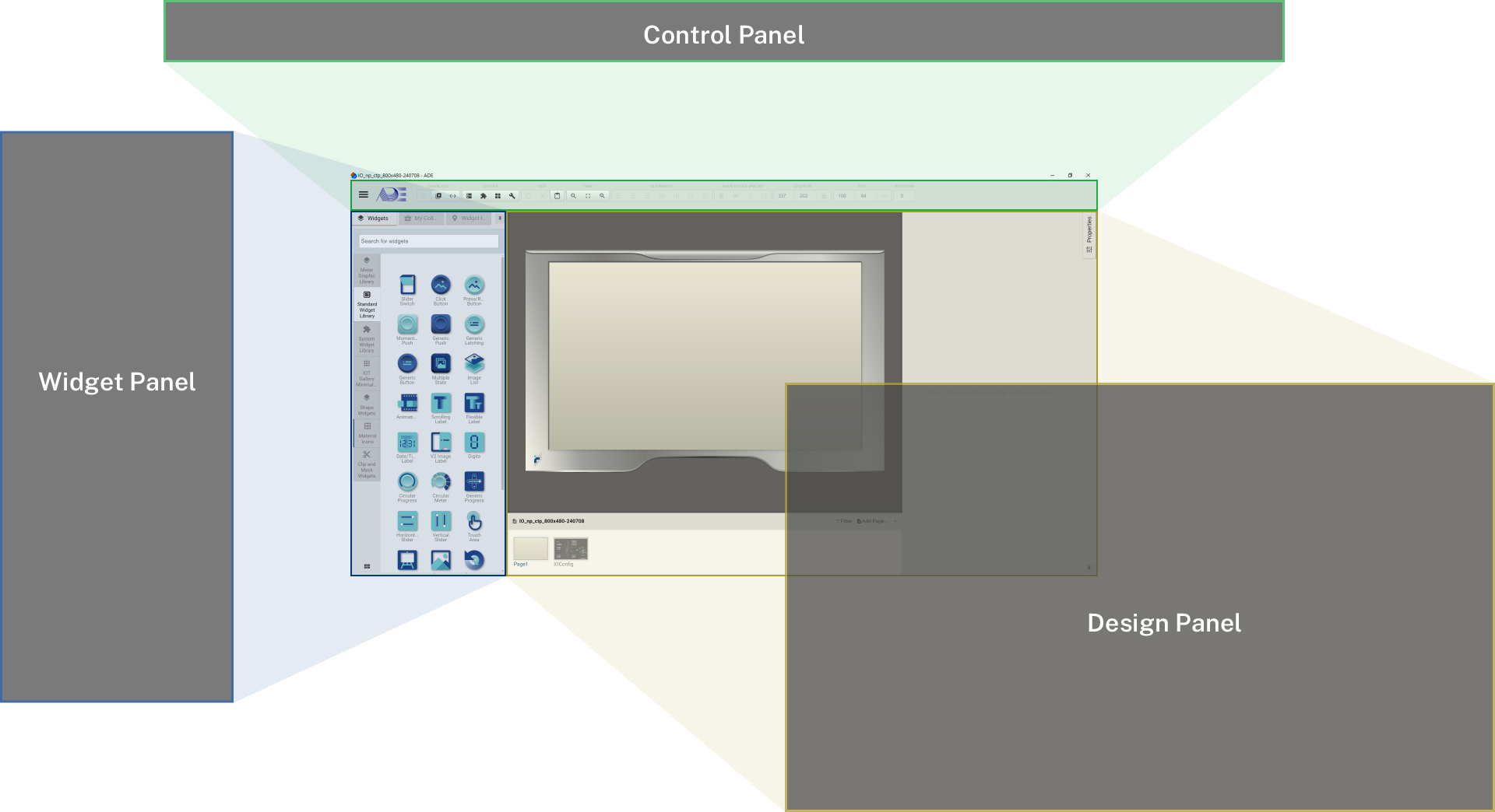 Figure 2-1 ADE Main Window