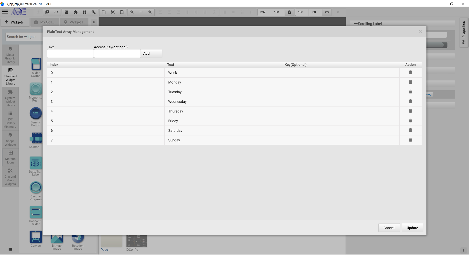 圖5-33 文本陣列編輯對話框