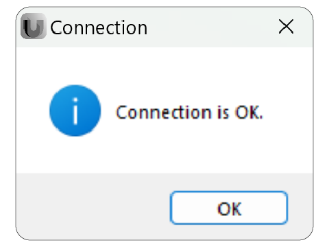 Connection is OK