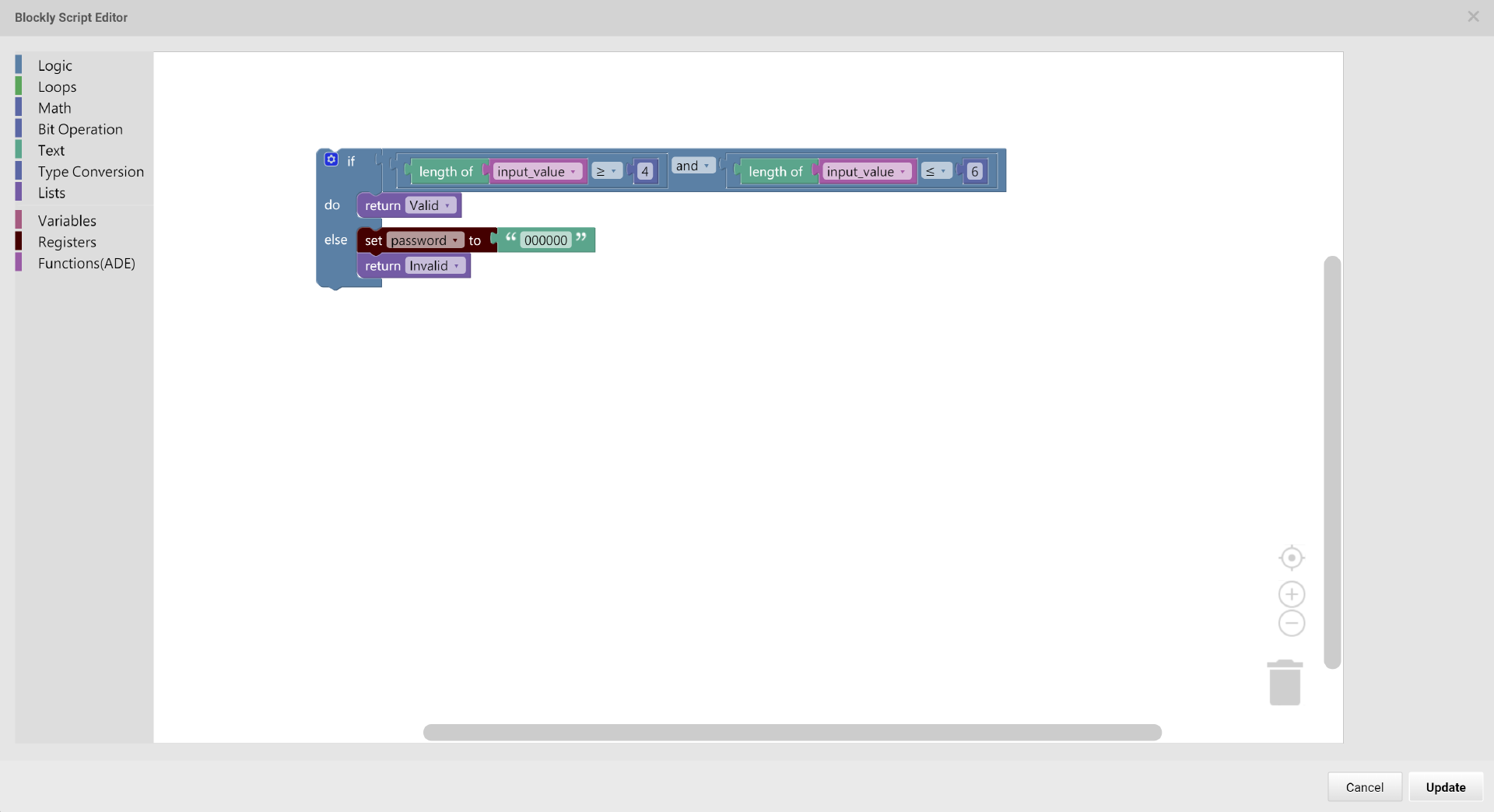 Figure 2-22 Validation