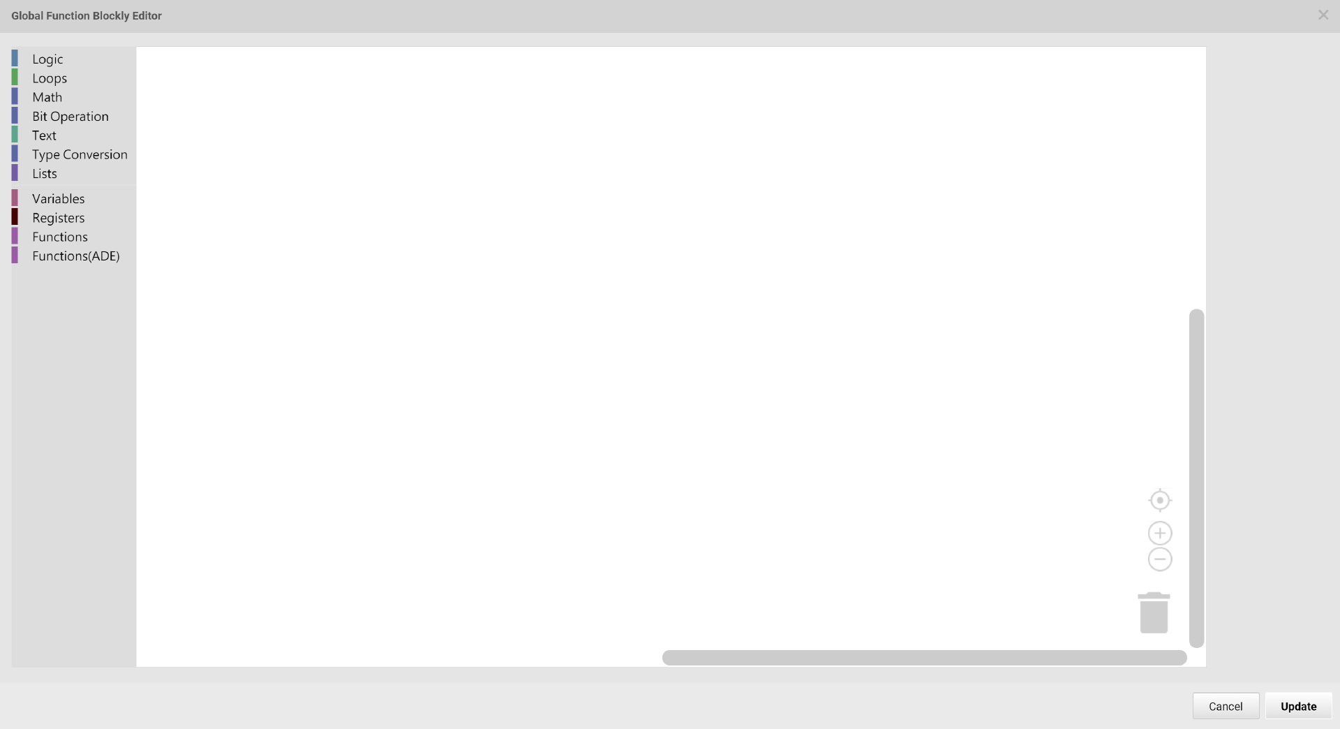 Figure 2-24 Blockly Editor