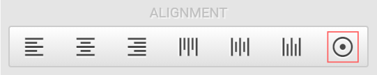 Figure 2-32 Align to Center
