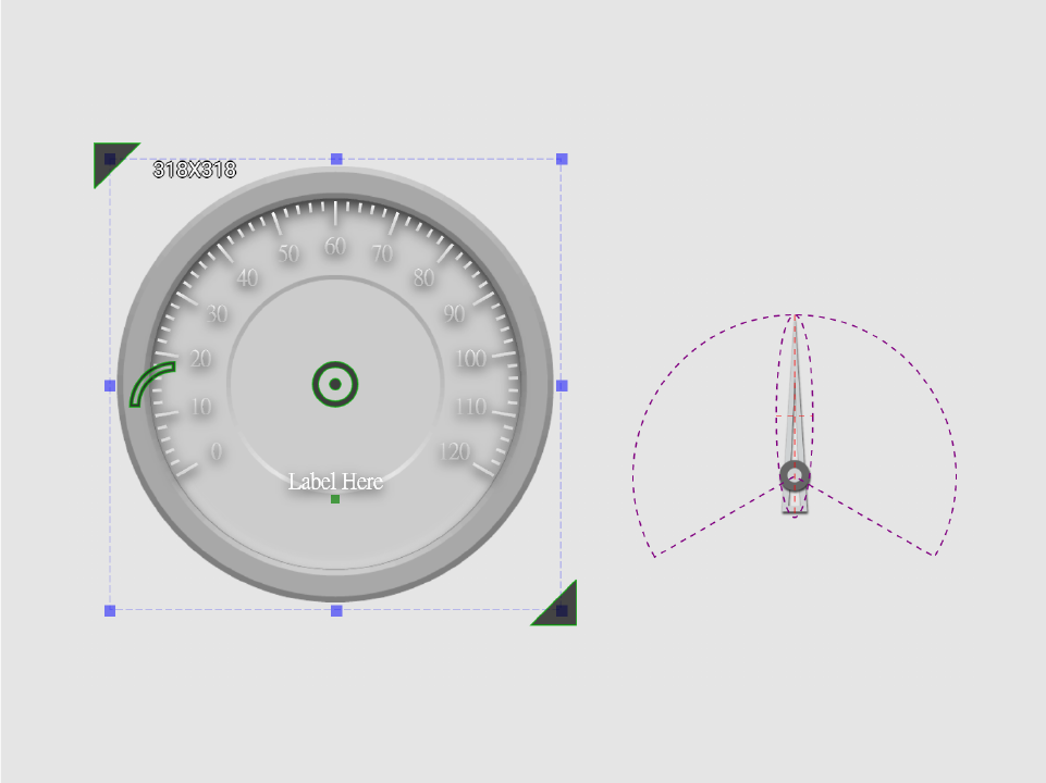 Figure 2-33 Align to Center Example 1